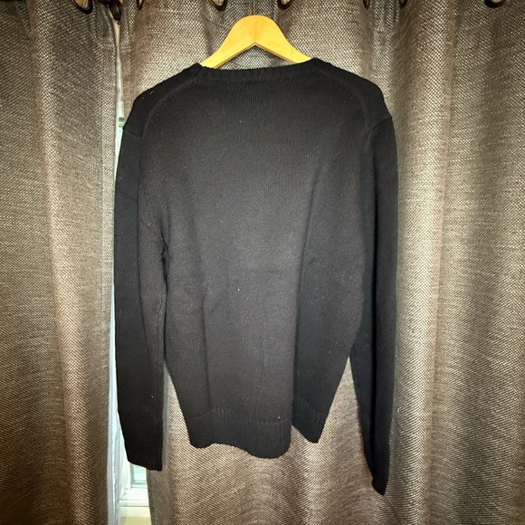RARE Polo Ralph Lauren Sweater Polo Bear Medium Pullover Crewneck - Picture 5 of 7